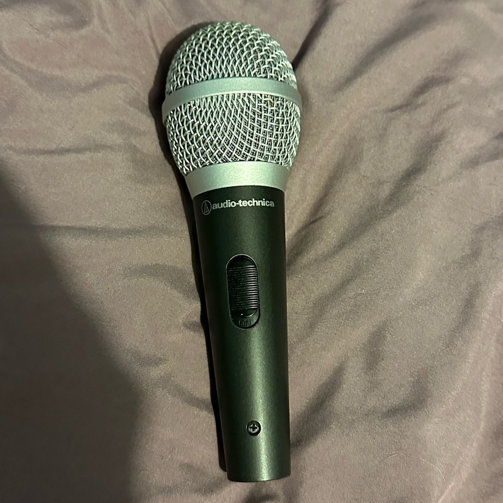 Audio Technica Black Microphone